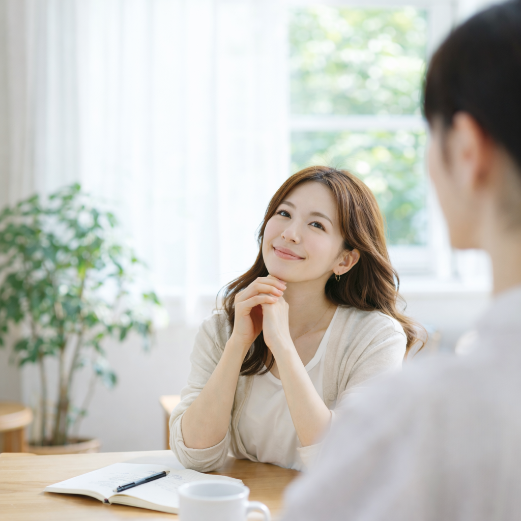 白石はな｜夫婦カウンセリングではない実体験による夫婦改善/家庭改善/不登校改善/夫婦仲改善のパートナーシップコーチ 子育てと仕事の両立で悩んでいる方にも | FRONT